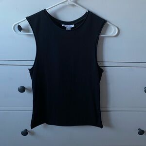 TopShop Black Muscle Tank size Small